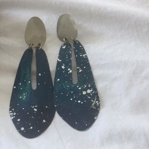 Sibilia for Anthropologie Speckled Oval Earrings